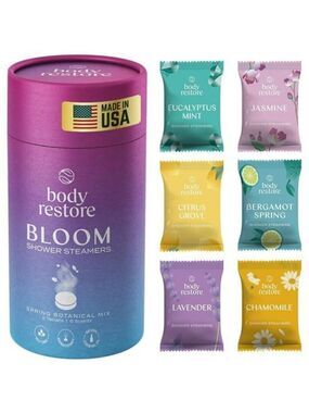 Body Restore Shower Steamers Aromatherapy Bath Bombs Spa Gifts Self Care Set